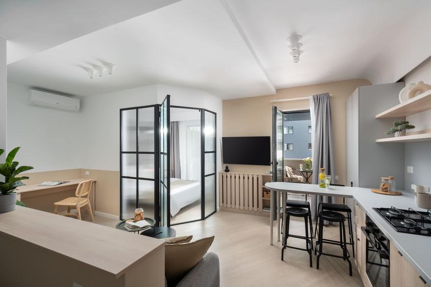 Studio recompartimentat designer · Cortina North · Randament Ridicat · Parcare - 1