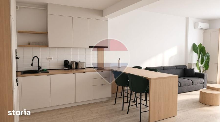Apartament cu 2 camere în Carrefour