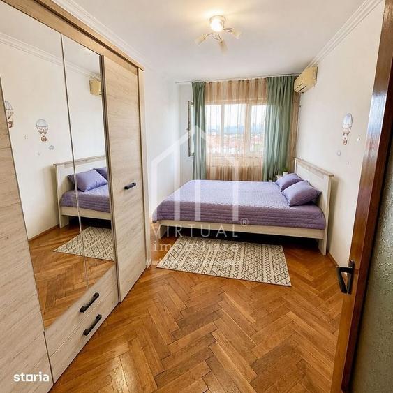 Apartament cu 3 camere decomandat în Central