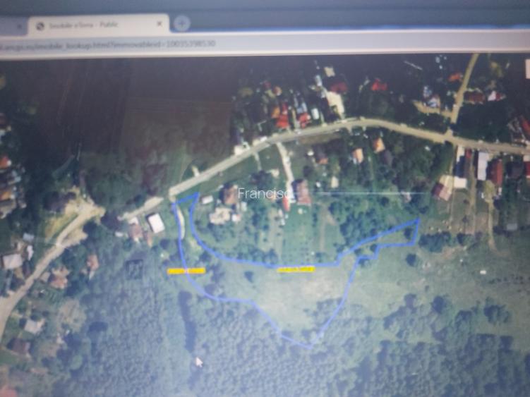 De vănzare 8274 mp,,intravilan 10 loturi casă str Groape Curtea de Arges