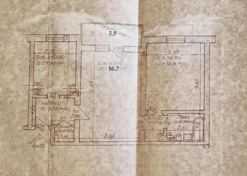 Ap. 2 camere - Recent renovat - Et. 3 - Rogerius - IMOBIHOR - 3