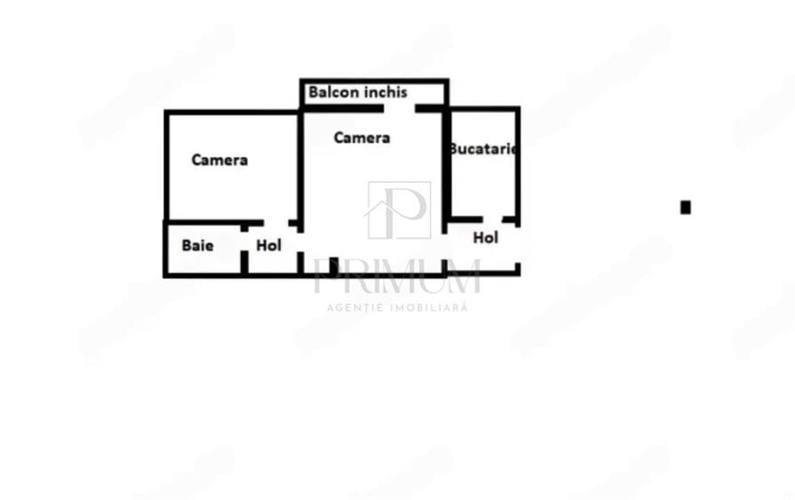 GIROCULUI - 2 Camere - Bloc izolat - Etaj intermediar - 5