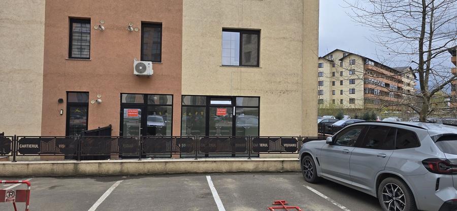 Spatiu comercial vitrina colt + terasa mare, cartier Visoianu - 6