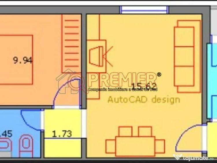 Soseaua Giurgiului - Aleea Uioara - 2 camere - 1