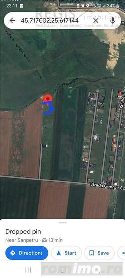 Teren Intravilan de 1511mp cu PUZ aprobat zona Sanpetru - 1