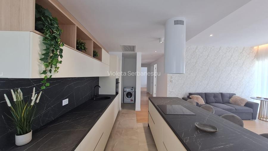 Apartament elegant mobilat cu 4 camere la inchiriere ONE VERDI PARK
