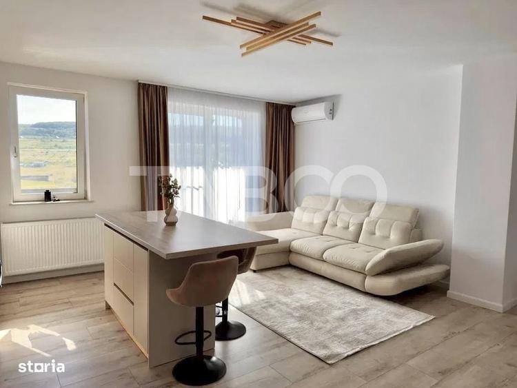 Apartament cu 3 camere in Chinteni bloc nou 3 parcari finisat premium - 2