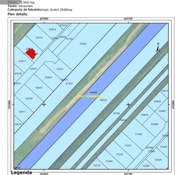 Vand teren Cihei- Str Dealului - 1