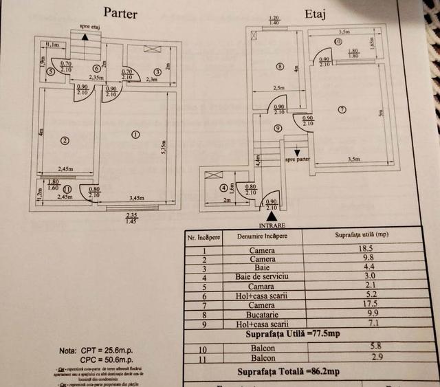 Apartament 3 camere, etaj 1, zona Centrala, ideal pentru locuit sau firma - 4