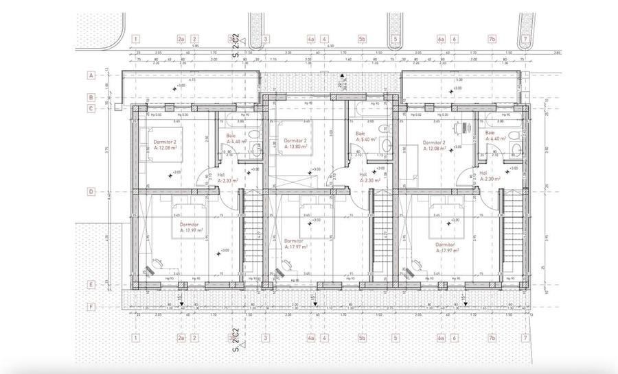 Comision 0% -Triplex  P+1E+M-Sacalaz -finisaje la alegere - 40