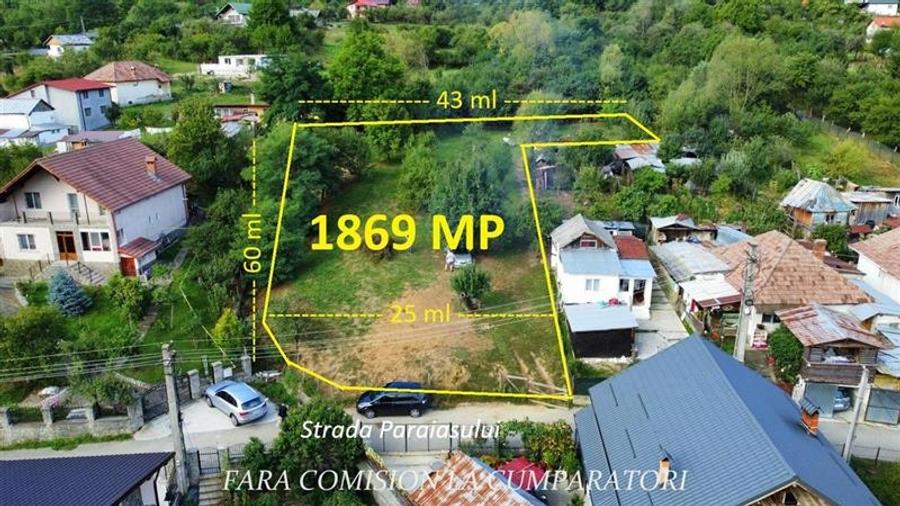 TEREN 1869 MP, CADRU NATURAL SUPERB, TOATE UTILITATILE - 3