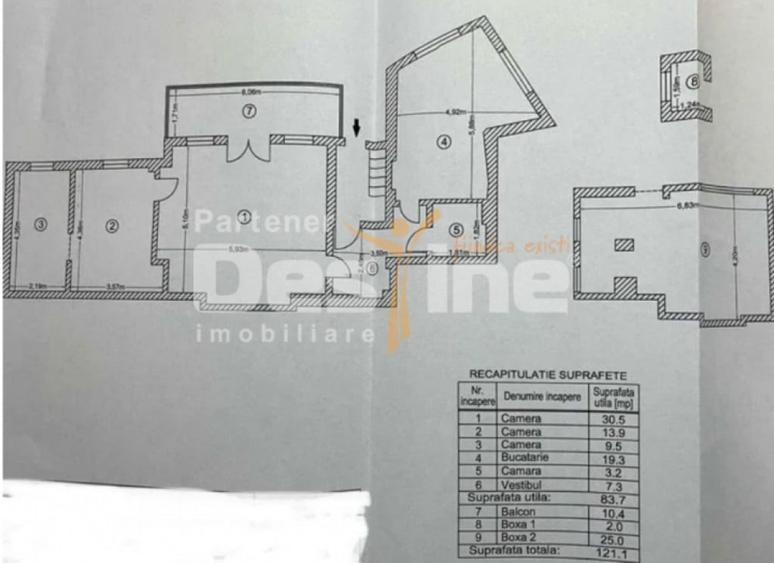 Parcul Cismigiu | Apartament 4 camere in vila interbelica | - 9