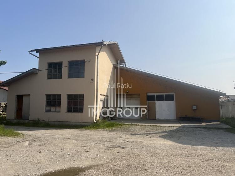 Hala productie 1600 mp - fosta tamplarie lemn, utilata, exaustare + centrala