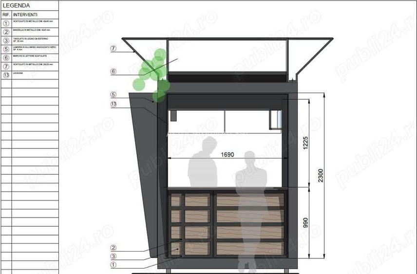 Container modular comercial - cafea, food, bar