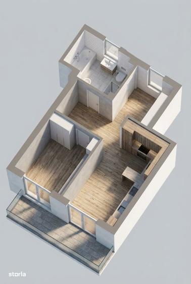 Bloc Nou! 1680E/Mp Semfinisat Tva Inclus! Zona Terra! - 1