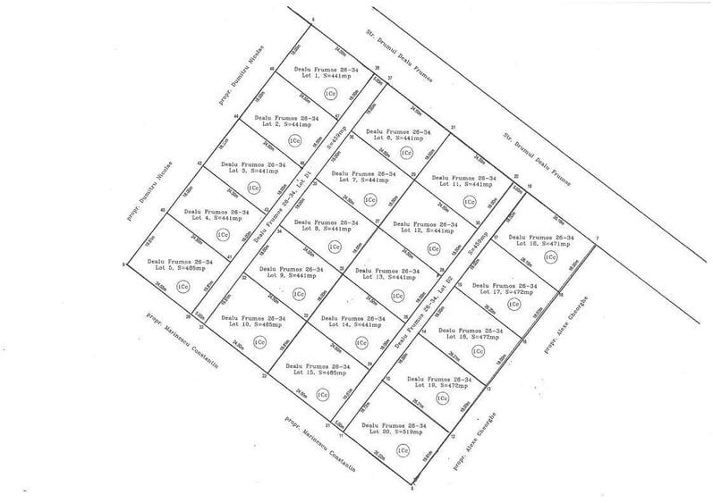 Loturi 441 mp,50 euro/mp+TVA,direct proprietar Metro Berceni, - 7
