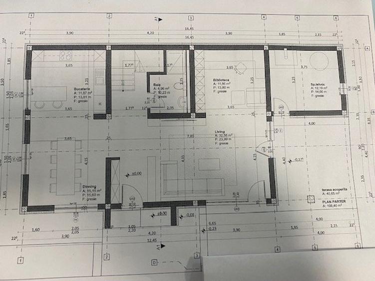 Vila noua 5 camere p+m caramida, central mosnita - 3