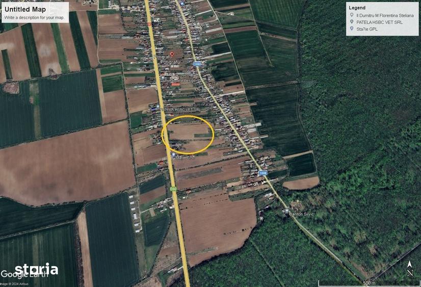 Teren de 4958 mp, în Gorgota