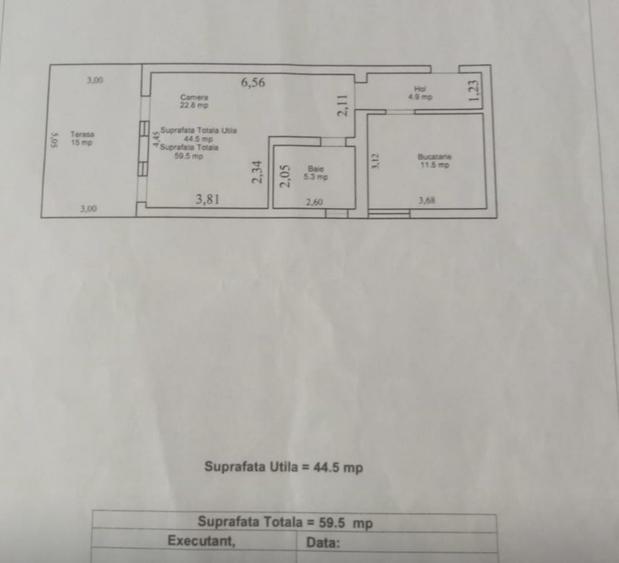 Vânzare studio zona Techirghiol mobilat utilat 59 mp - 5