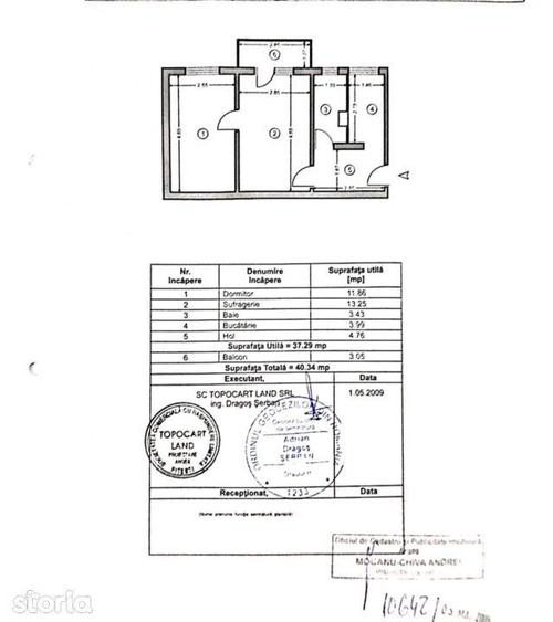 0%Comision-Vanzare apartament 2 camere Banat et. 3 - 3