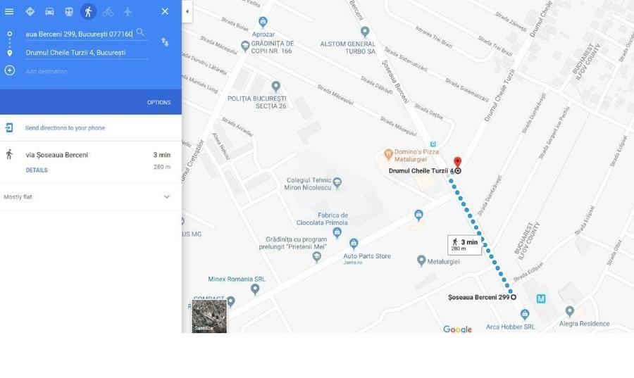 Proprietar Inchiriez aparta 2 cam studio 3 min metrou Dimitrie Leonida - 2