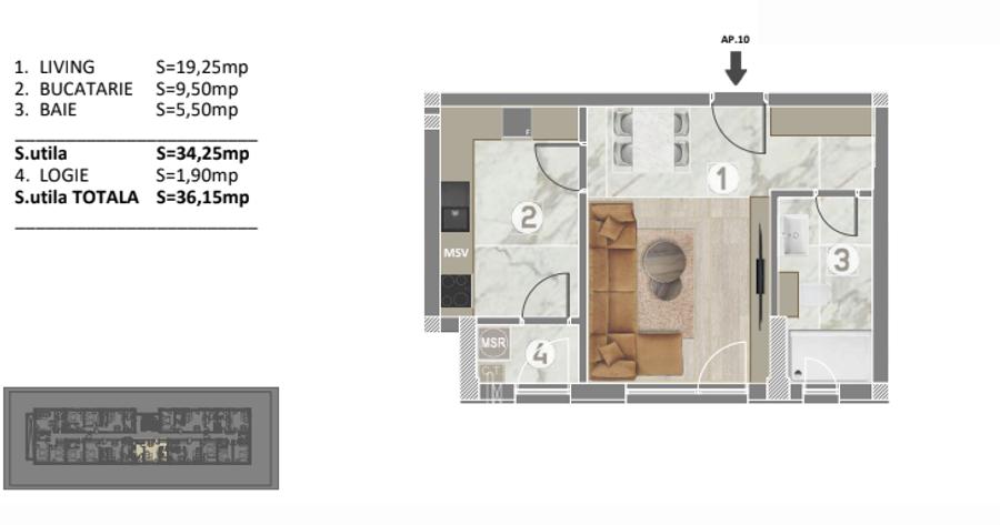 Garsoniera sector 4 - 2