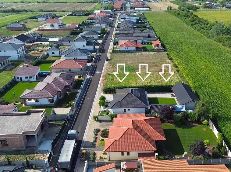 Teren de 700 mp, în Mărtinești