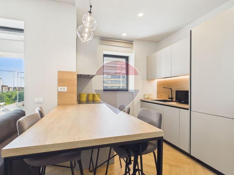 Apartament cu 2 camere, mobilat în Aviației