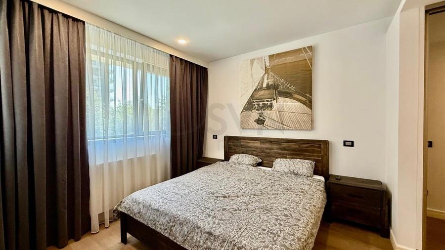 Apartament cu 2 camere semidecomandat, mobilat în Herăstrău
