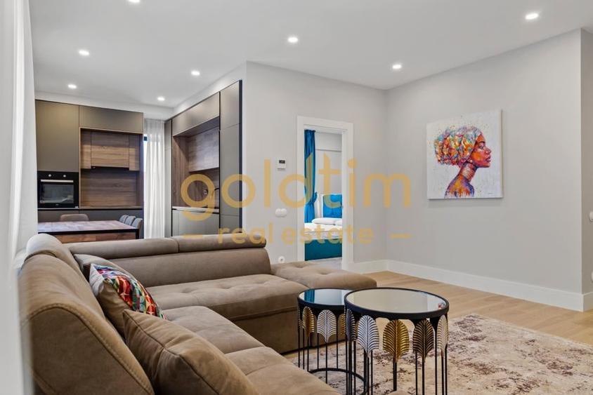Apartament cu 2 camere semidecomandat, mobilat în Pipera — fotografia 1
