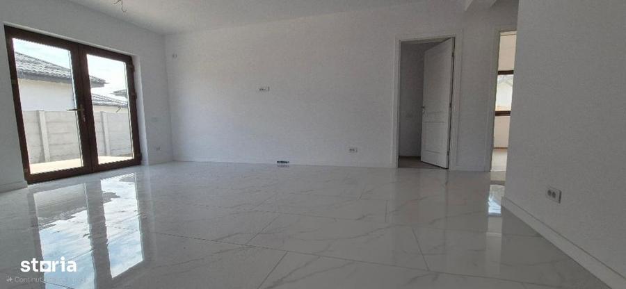 DOMNESTI 5 min Centura, casa 4 Camere parter cu placa beton,Comision 0 - 6