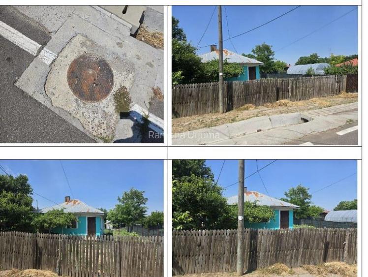 Cota de 1/2 din casa si teren loc. Marculesti, Jud Ialomita