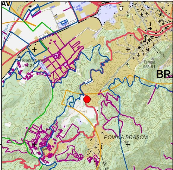Teren intravilan 10.440 mp – Poiana Brașov | Deschidere 217 ml DN1E | Ideal dezv - 4