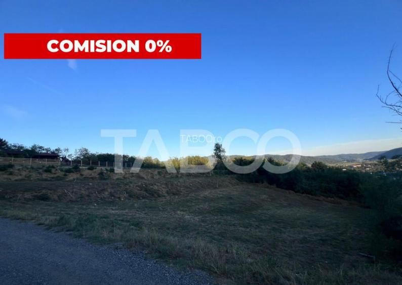 Teren intravilan 2162 mp cu deschidere de 33m Jiblea Veche C