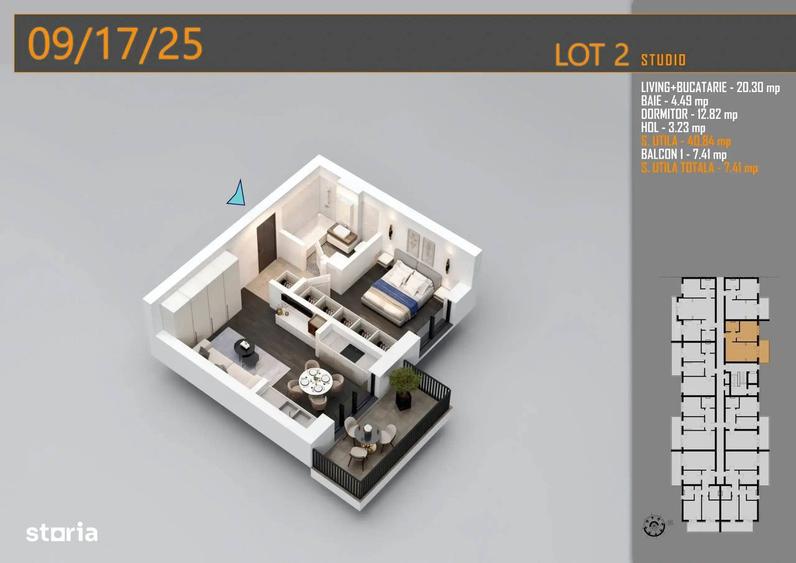 Apartament 2 camere Pallady metrou Nicolae Teclu - 3