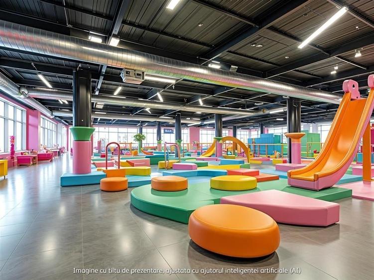 Spatiu comercial / industrial  de inchiriat / Loc de joaca pentru copii / Sector - 3