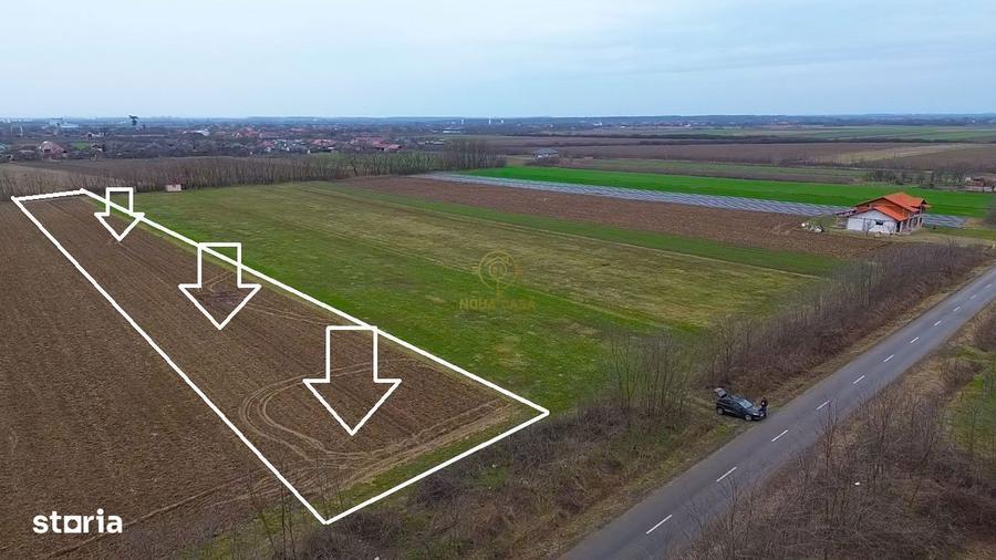 De vanzare Teren Intravilan Mediesu Aurit/Strada Asfaltata 4300MP - 2