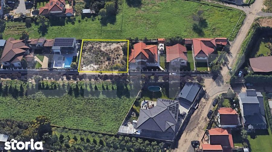 Teren intravilan 750 mp, front 31 m Zona premium Titulescu / Dara - 1