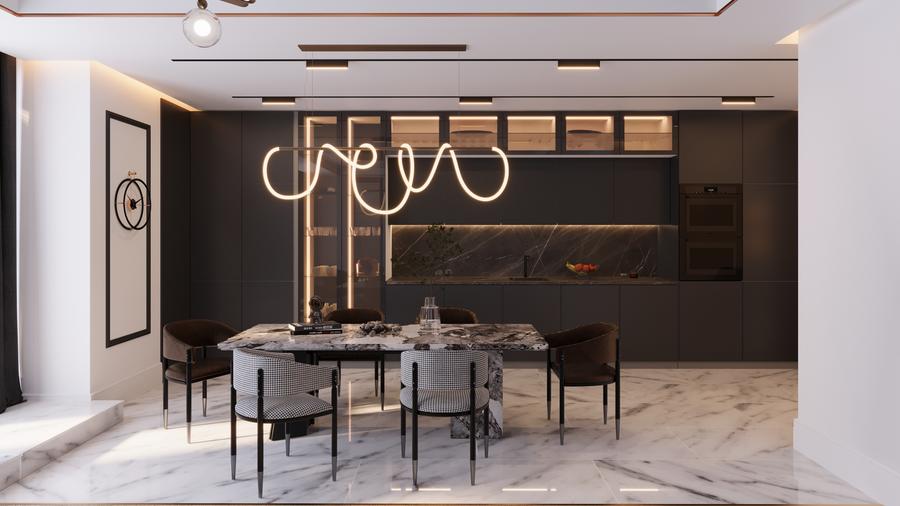 Duplex 3 camere tip 1 cu terasa | HILS Titanium Ansamblu rezidential nou - 6