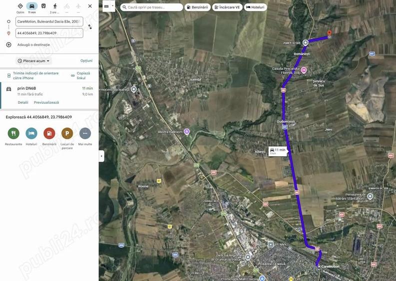 Vand teren intravilan 500mp Simnicu de Sus, sat Floresti - 4