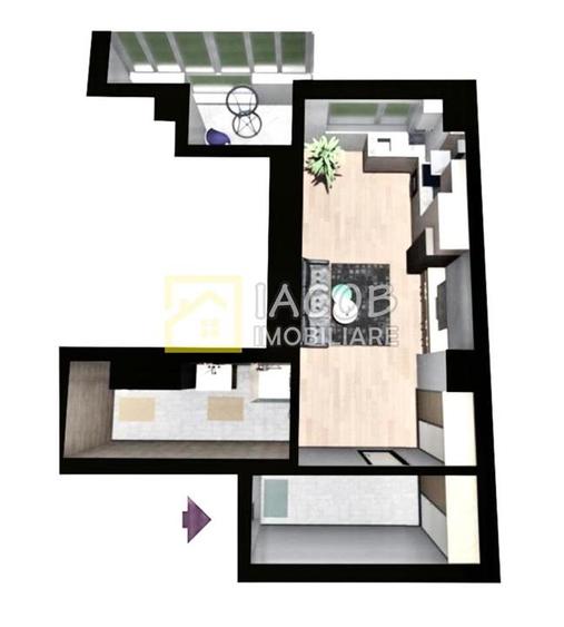 Garsoniera nemobilata, cartier Fiald - 2