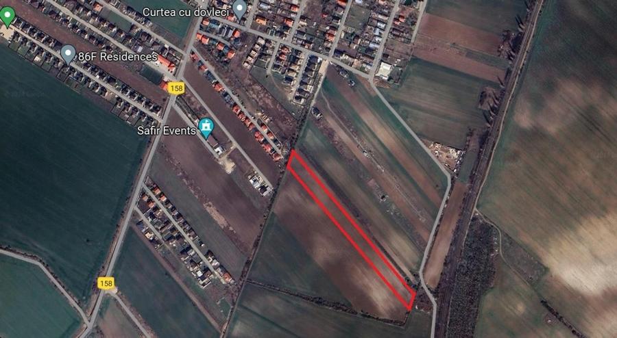 Darza, teren intravilan 6.000 mp, 13 euro/mp deal pentru case, ferma, productie - 2