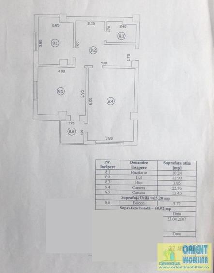 Mamaia, Dorna, apartament 2 camere, etaj 2, mobilat modern - 10