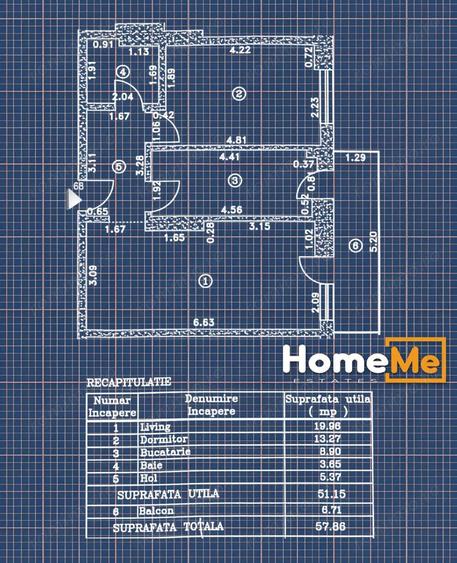 Novum Lacul Morii | Militari | 2 camere | vanzare | 57 mp. | 2017 | 6 din 11 | parcare subterana - 7