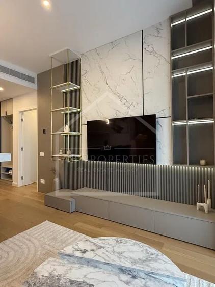 Apartament cu 2 camere semidecomandat, mobilat în Barbu Văcărescu