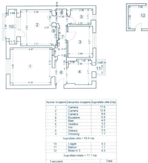 Apartament 3 camere Dorobanti - 12