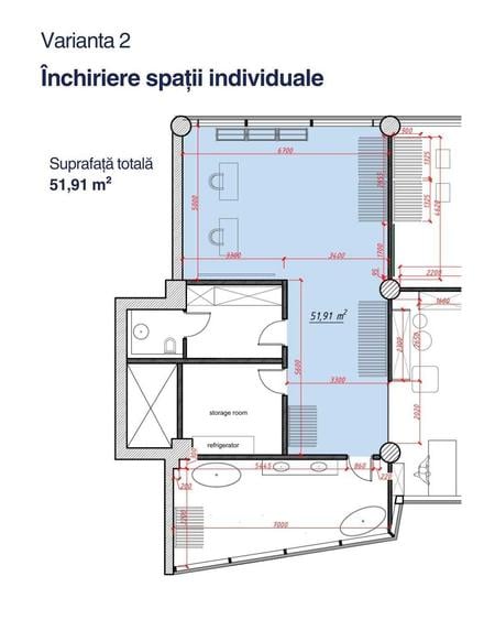 Spatiu comercial de inchiriat in incinta Showroom Mobila- Ideal Design / Arhitectura - 3