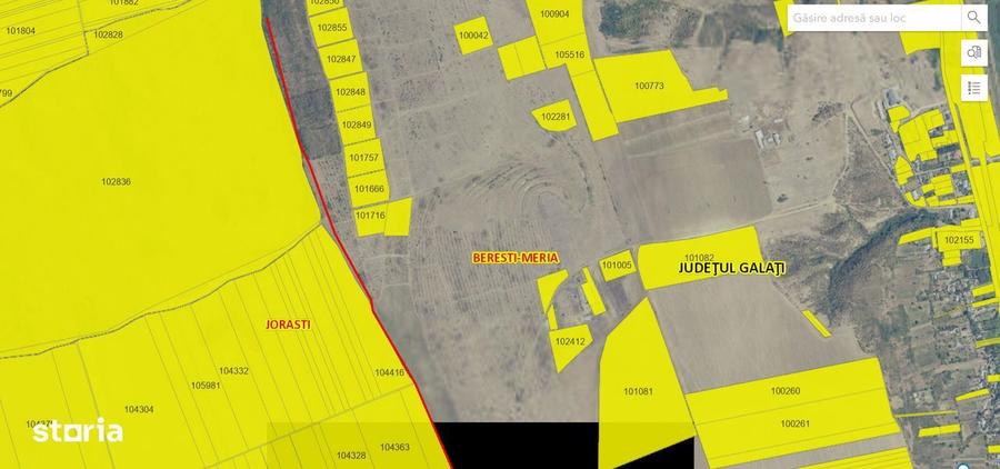 Vandt teren Balintetsi Galati 70 ha parc fotovoltaic/eolian - 2