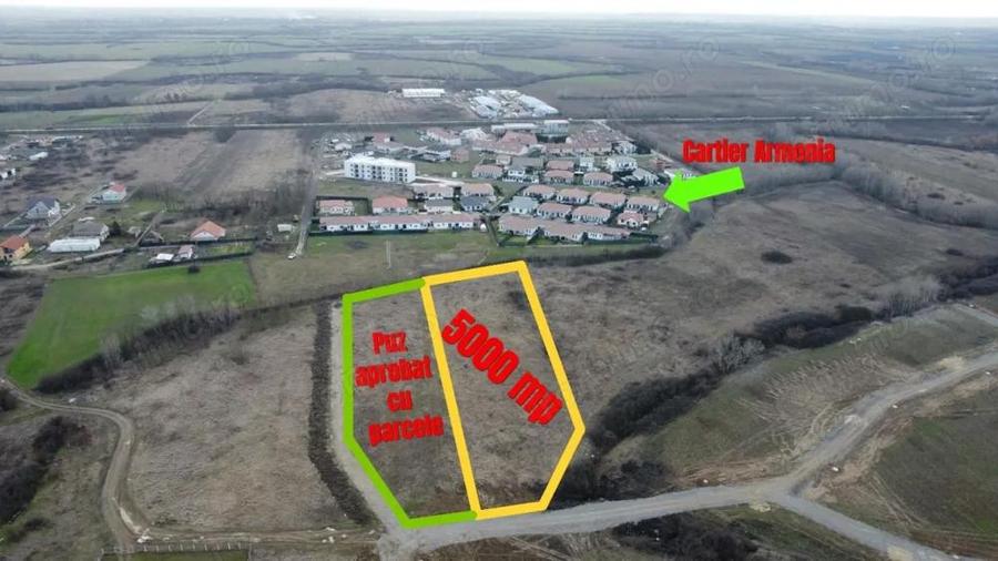Teren extravilan - Cartier Armonia - Mosnita - 6