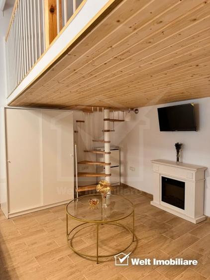 Apartament tip studio etajat, ultracentral, mobilat si utilat ! - 9